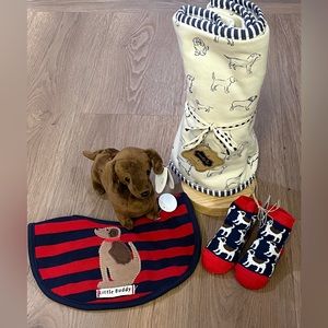 Mud Pie Puppy Dog Giftset